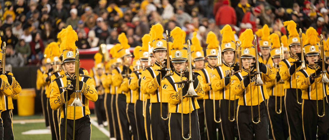 Iowa marching band